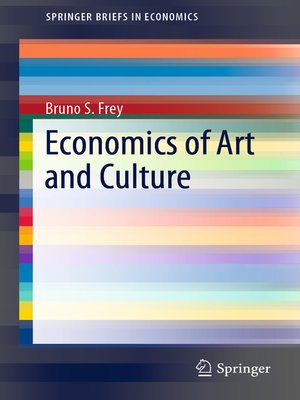 cover image of Economics of Art and Culture
